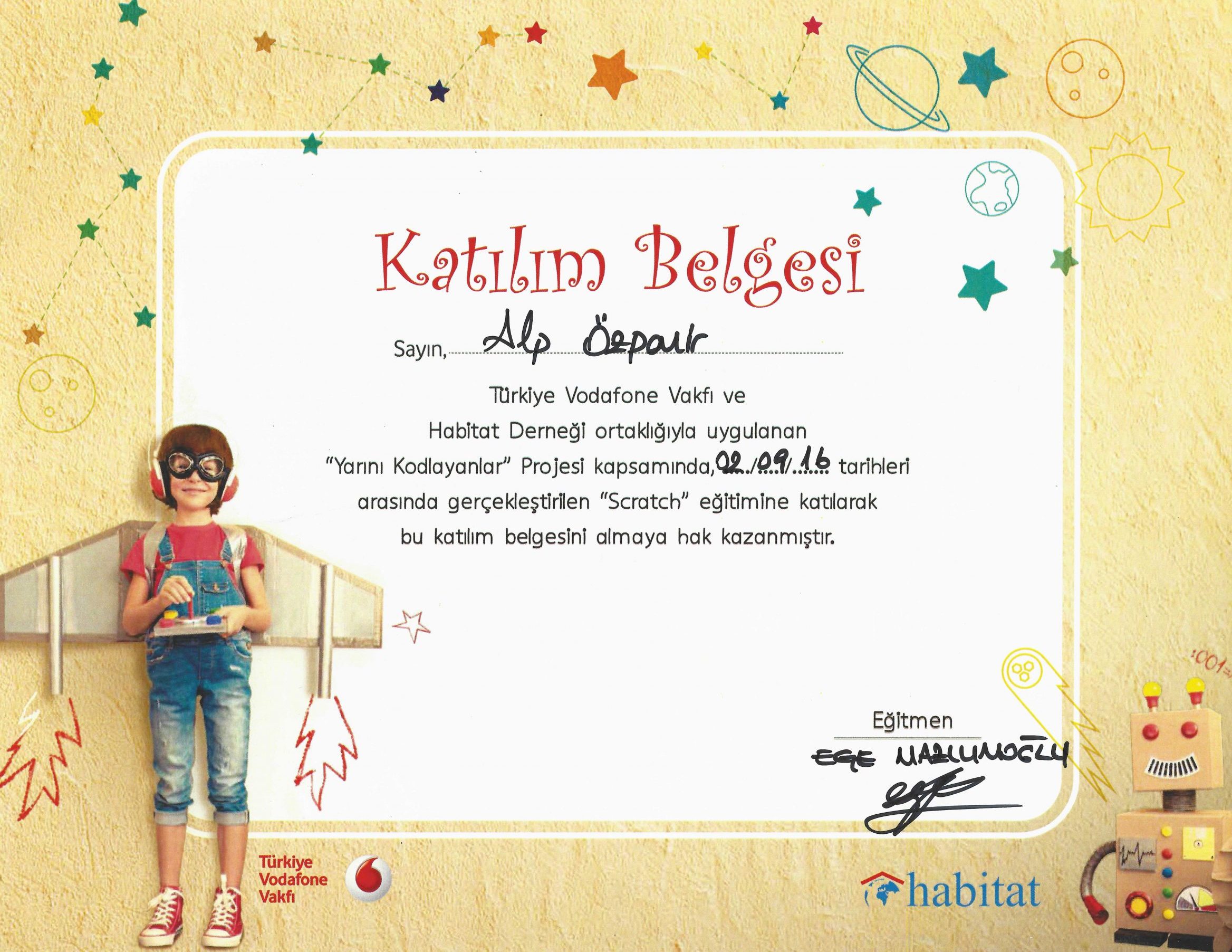 Minik Parmaklar Geleceği Programlıyor ve Yarını Kodlayanlar Eğitimi (Mini Maker Faire, 2 Eylül 2016)