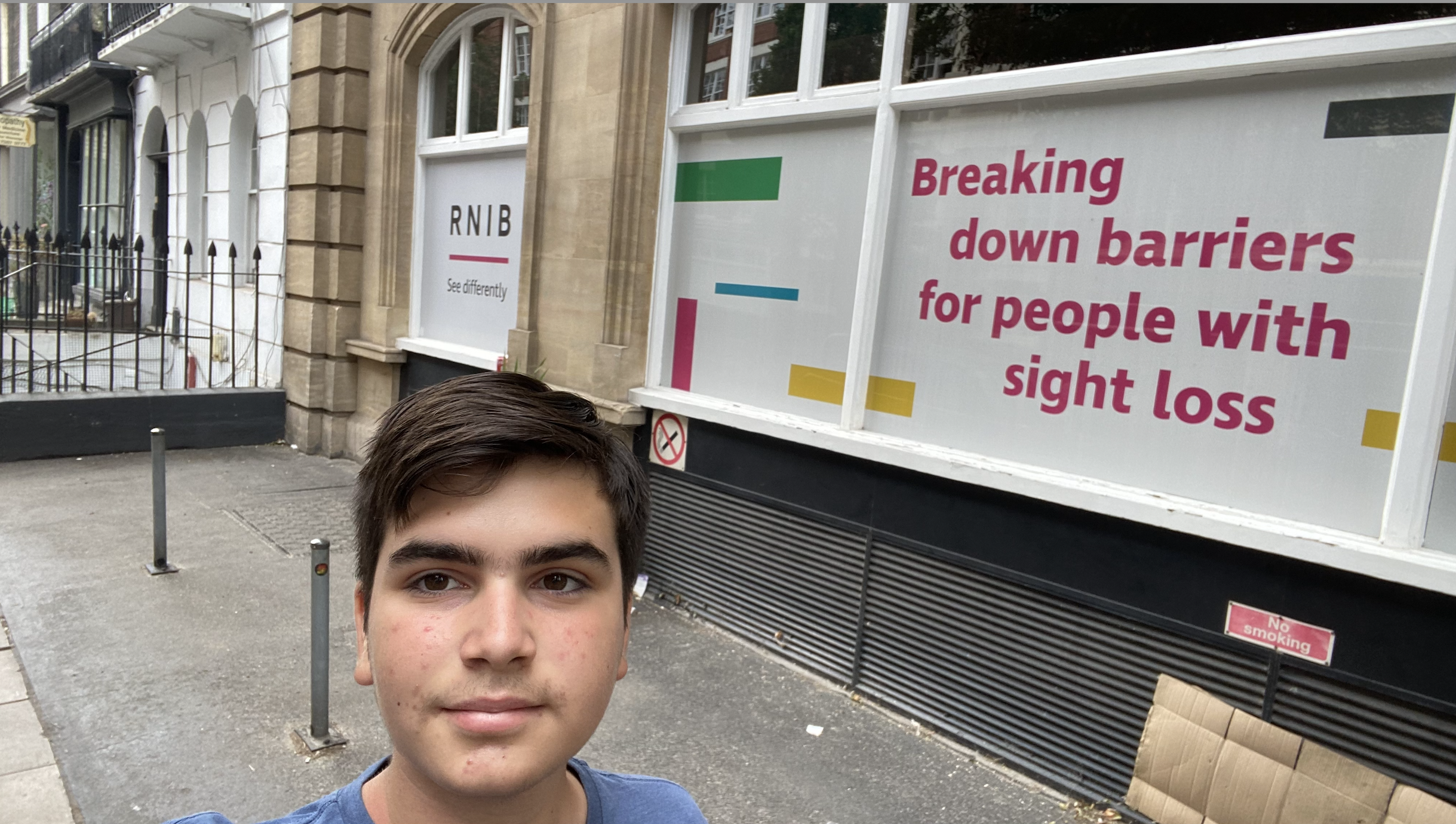 Ağustos 2022 - Royal National Institute of Blind People, Londra Ziyareti